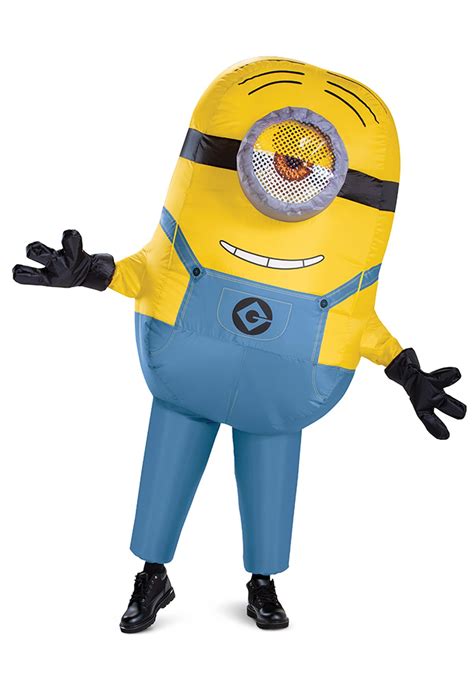 minion costumes adults|inflatable minion costume for adults.